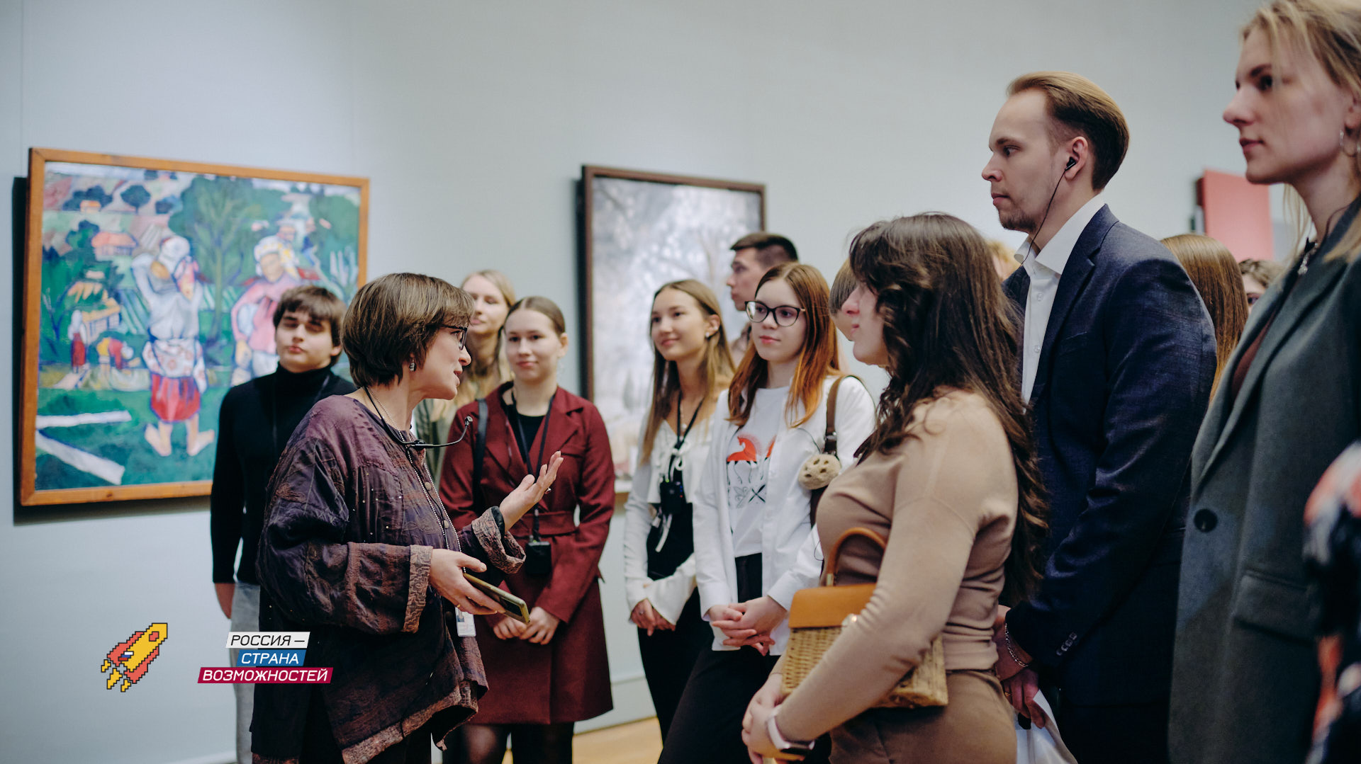 Участники Культурного клуба «Я — профессионал» завершили цикл тематических экскурсий в Третьяковской галерее
